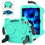 For iPad Air 2022 / Air 2020 10.9 Ice Baby EVA Shockproof Hard PC Tablet Case(Mint Green+Black)