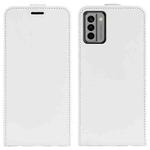 For Nokia G22 R64 Texture Vertical Flip Leather Phone Case(White)