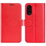 For OPPO A1 Pro 5G / Reno8 T 5G R64 Texture Horizontal Flip Leather Phone Case(Red)