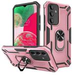 For Samsung Galaxy A14 5G Warship Armor 2 in 1 Shockproof Phone Case(Rose Gold)