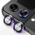 For Samsung Galaxy Z Flip4 / W23 Flip ENKAY Hat-Prince 9H Rear Camera Lens Aluminium Alloy Tempered Glass Film(Colorful)