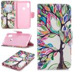 Colored Drawing Pattern Horizontal Flip Leather Case for Xiaomi Redmi Note6&Note6Pro,with Holder & Card Slots & Wallet(Butterfly Love)