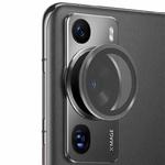 For HUAWEI P60 / P60 Pro / P60 Art ENKAY Hat-Prince 9H Rear Camera Lens Aluminium Alloy Tempered Glass Film(Black)