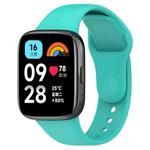 For Redmi Watch 3 Lite Sports Solid Color Silicone Replacement Watch Band(Teal)