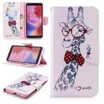 Colored Drawing Pattern Horizontal Flip Leather Case for Xiaomi Redmi 6 & 6A, with Holder & Card Slots & Wallet(Deer)