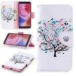 Colored Drawing Pattern Horizontal Flip Leather Case for Xiaomi Redmi 6 & 6A, with Holder & Card Slots & Wallet(Tree)
