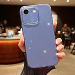 For iPhone SE 2022 / SE 2020 / 7 / 8 Jelly Glitter Solid Color TPU Phone Case(Blue)