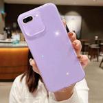 For iPhone 7 Plus / 8 Plus Jelly Glitter Solid Color TPU Phone Case(Purple)