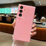 For Samsung Galaxy A15 5G Jelly Glitter Solid Color TPU Phone Case(Pink)