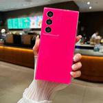 For Samsung Galaxy A15 5G Jelly Glitter Solid Color TPU Phone Case(Rose)