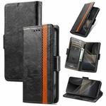 For Redmi Note 12 Turbo CaseNeo Splicing Dual Magnetic Buckle Leather Phone Case(Black)