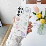For Samsung Galaxy S21 FE 5G Cosmic Star Glitter Epoxy TPU Phone Case(Transparency)