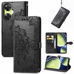 For OnePlus Nord CE 3 Lite Mandala Flower Embossed Leather Phone Case(Black)