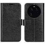 For OPPO Find X6 R64 Texture Horizontal Flip Leather Phone Case(Black)