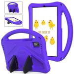 For Lenovo Tab M9 TB-310FU 2023 EVA Shockproof Tablet Case with Holder(Purple)