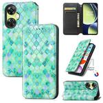For OnePlus Nord CE 3 Lite CaseNeo Colorful Magnetic Leather Phone Case(Emerald)