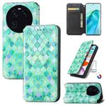 For OPPO Find X6 CaseNeo Colorful Magnetic Leather Phone Case(Emerald)