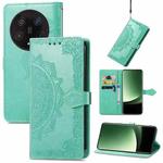 For Xiaomi 13 Ultra Mandala Flower Embossed Leather Phone Case(Green)