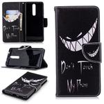 Colored Drawing Pattern Horizontal Flip Leather Case for Nokia 5.1,with Holder & Card Slots & Wallet(Smirk)