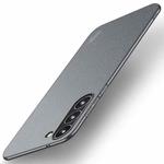 For Samsung Galaxy S24+ 5G MOFI Fandun Series Frosted PC Ultra-thin All-inclusive Phone Case(Gray)