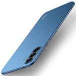 For Samsung Galaxy S25+ 5G MOFI Fandun Series Frosted PC Ultra-thin All-inclusive Phone Case(Blue)