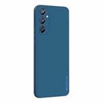 For Samsung Galaxy A34 5G PINWUYO Sense Series Liquid Silicone TPU Phone Case(Blue)