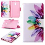 Colored Drawing Pattern Horizontal Flip Leather Case for Nokia2.1,with Holder & Card Slots & Wallet(Sunflower)