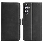 For Samsung Galaxy A54 5G  Dual-side Magnetic Buckle Leather Phone Case(Black)