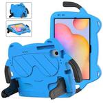 For Samsung Galaxy Tab S6 Lite 10.4 Ice Baby EVA Shockproof Hard PC Tablet Case(Sky Blue+Black)