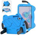 For Samsung Galaxy S6 10.5 2019 Ice Baby EVA Shockproof Hard PC Tablet Case(Sky Blue+Black)