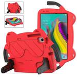 For Samsung Galaxy S5e 10.5 2019 Ice Baby EVA Shockproof Hard PC Tablet Case(Red+Black)