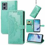 For Motorola Moto G 5G 2023 Mandala Flower Embossed Leather Phone Case(Green)