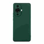 For Huawei Nova 11 ENKAY Hat-Prince Liquid Silicone Shockproof Soft Phone Case(Dark Green)