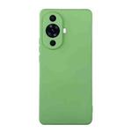 For Huawei Nova 11 Pro ENKAY Hat-Prince Liquid Silicone Shockproof Soft Phone Case(Light Green)
