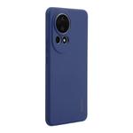 For Huawei nova 12 Pro ENKAY Hat-Prince Liquid Silicone Shockproof Protective Soft Case(Dark Blue)