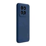 For Xiaomi 14 ENKAY Hat-Prince Liquid Silicone Shockproof Soft Phone Case(Dark Blue)
