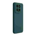 For Xiaomi 14 ENKAY Hat-Prince Liquid Silicone Shockproof Soft Phone Case(Dark Green)