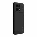 For Xiaomi Poco X6 Pro / Redmi K70E ENKAY Hat-Prince Liquid Silicone Shockproof Soft Phone Case(Black)