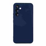 For Samsung Galaxy A54 ENKAY Hat-Prince Liquid Silicone Shockproof Soft Phone Case(Dark Blue)