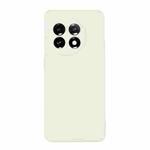 For OnePlus 11 ENKAY Hat-Prince Liquid Silicone Shockproof Soft Phone Case(Beige)