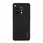 For OnePlus 12 ENKAY Liquid Silicone Soft Shockproof Phone Case(Black)