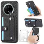 For Huawei Mate 70 Wristband Kickstand Card Wallet Back Cover Phone Case with Tool Knife(Black)