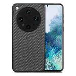 For OPPO Find X8 Ultra Carbon Fiber Texture Leather Back Cover Phone Case(Black)