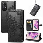 For Xiaomi Redmi Note 12S Mandala Flower Embossed Leather Phone Case(Black)