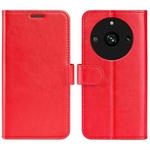 For Realme 11 R64 Texture Horizontal Flip Leather Phone Case(Red)