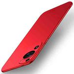 For Huawei P60 Art MOFI Frosted PC Ultra-thin Hard Phone Case(Red)
