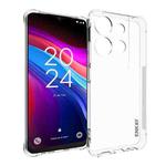 For TCL 503 4G ENKAY Hat-Prince Transparent TPU Shockproof Phone Case