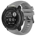 For Garmin Instinct 2X Sports Silicone Replacement Watch Band(Grey)