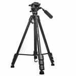 YUNTENG VCT-6006 Professional Hydraulic Head Aluminum Tripod