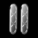 For Samsung Galaxy S25 5G 2pcs ENKAY Hat-Prince 9H Rear Camera Lens Tempered Glass Film(Transparent)